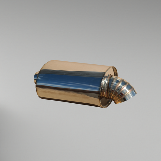 STREET - MUFFLER - DUMP - 2.5" INLET