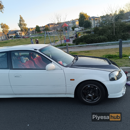 HONDA EK CIVIC - 1999-2000 - FL - CARBON - MONSTER STYLE - BONNET